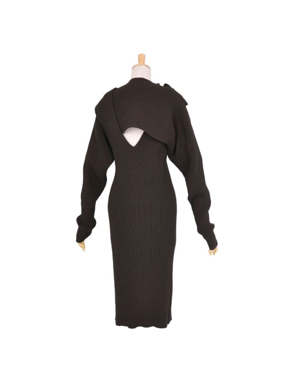 Bottega Veneta Dress Brown View 5